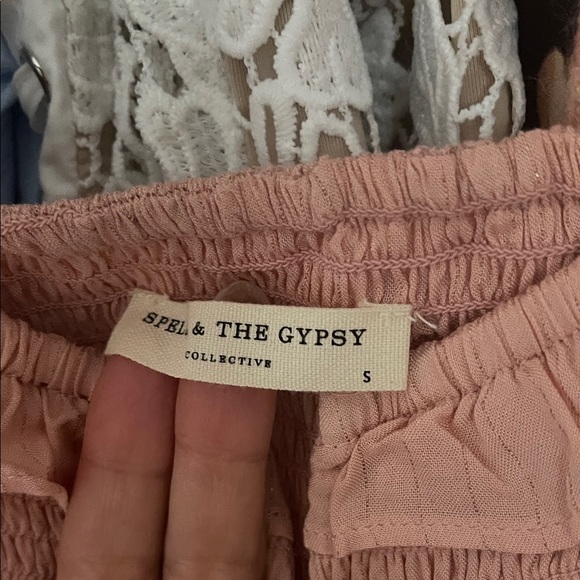 SPELL GYPSY x Free People Mermaid Off Shoulder Midi Dress - Picture 7 of 8